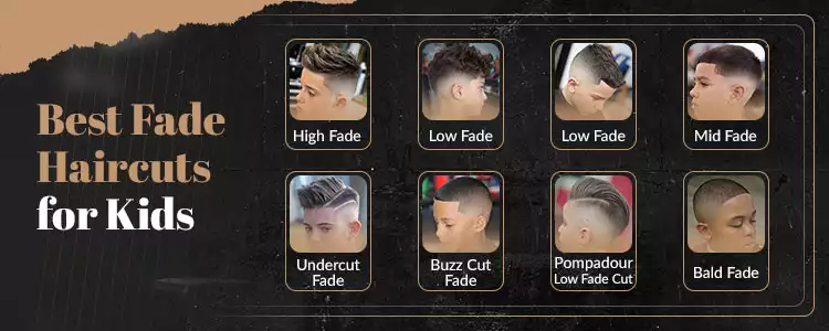 fade haircuts style for kids
